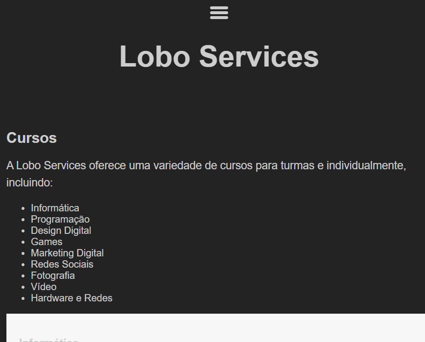 Projeto 00- Curso