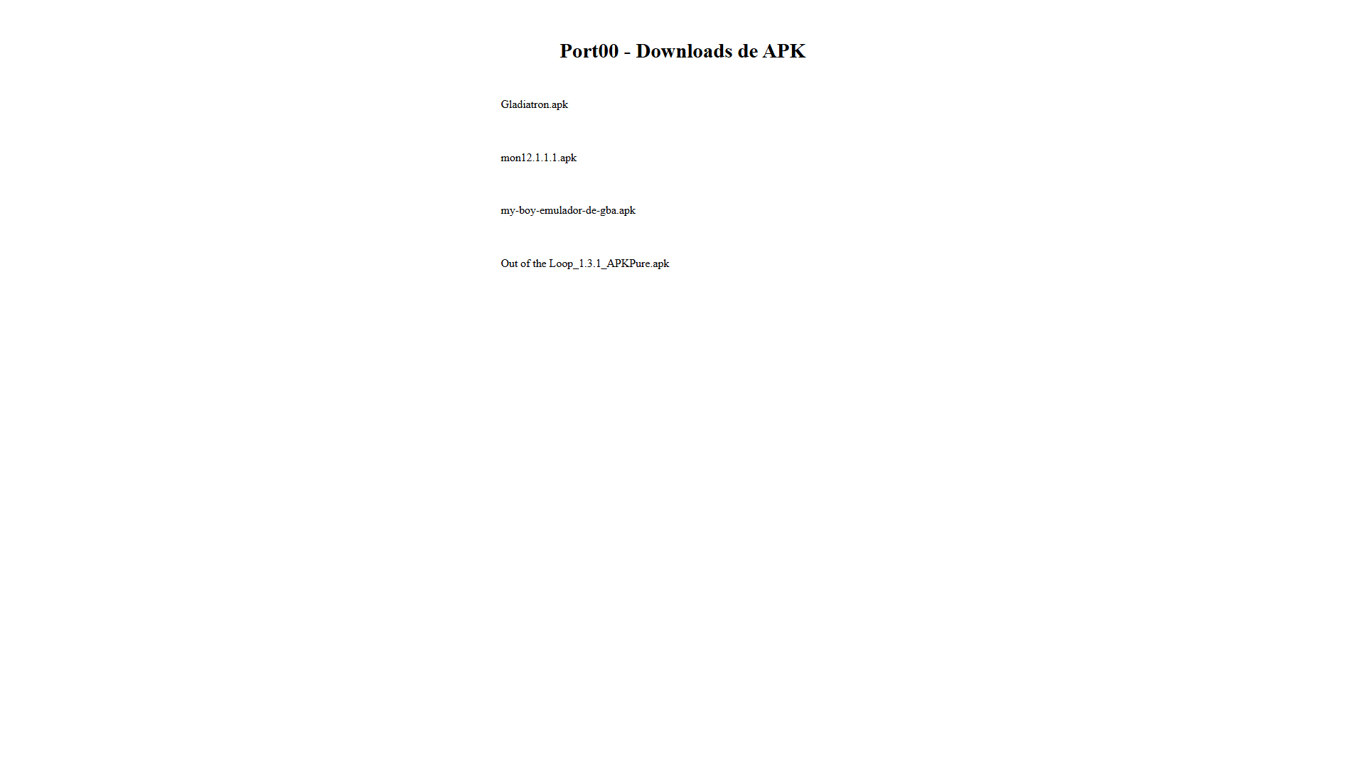 Projetos APK